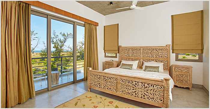 Private beach resorts in Mahabalipuram