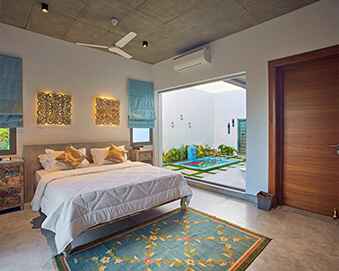 Resort with private pool